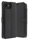 Mey İthalat®  iPhone 16E Kılıf Trend S Plus Kapaklı Kılıf - Siyah