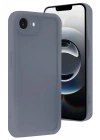 Mey İthalat®  iPhone 16E Kılıf Viera Silikon - Gri