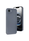 Mey İthalat®  iPhone 16E Kılıf Viera Silikon - Gri