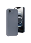 Mey İthalat®  iPhone 16E Kılıf Viera Silikon - Gri
