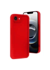 Mey İthalat®  iPhone 16E Kılıf Viera Silikon - Kırmızı