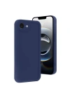 Mey İthalat®  iPhone 16E Kılıf Viera Silikon - Lacivert