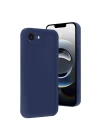 Mey İthalat®  iPhone 16E Kılıf Viera Silikon - Lacivert