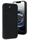 Mey İthalat®  iPhone 16E Kılıf Viera Silikon - Siyah