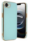 Mey İthalat®  iPhone 16E Kılıf Volet Silikon - Açık Yeşil