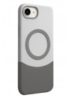 Mey İthalat®   iPhone 16E Velar Magsafe Kapak - Natural Grey