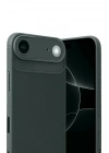 Mey İthalat®   iPhone 17 Air Auto Focus Karbon Kapak - Koyu Yeşil