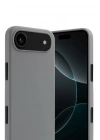 Mey İthalat®   iPhone 17 Air First Silikon - Gri