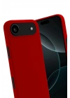 Mey İthalat®   iPhone 17 Air First Silikon - Kırmızı
