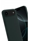 Mey İthalat®   iPhone 17 Air First Silikon - Koyu Yeşil