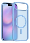 Mey İthalat®   iPhone 17 Air Jota Magsafe Kapak - Açık Mavi