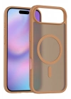 Mey İthalat®   iPhone 17 Air Jota Magsafe Kapak - Çöl Titanyum