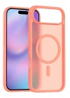 Mey İthalat®   iPhone 17 Air Jota Magsafe Kapak - Turuncu