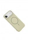 Mey İthalat®   iPhone 17 Air Jully Magsafe Kapak - Bej
