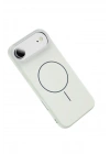 Mey İthalat®   iPhone 17 Air Jully Magsafe Kapak - Beyaz