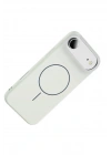 Mey İthalat®   iPhone 17 Air Jully Magsafe Kapak - Beyaz