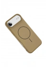 Mey İthalat®   iPhone 17 Air Jully Magsafe Kapak - Çöl Titanyum