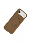 Mey İthalat®   iPhone 17 Air Jully Magsafe Kapak - Kahverengi