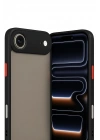 Mey İthalat®  iPhone 17 Air Kılıf Montreal Silikon Kapak - Siyah