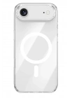 Mey İthalat®  iPhone 17 Air Kılıf Pc Real Magsafe Kapak - Şeffaf