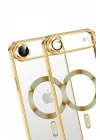 Mey İthalat®   iPhone 17 Air Kross Magneticsafe Kapak - Gold