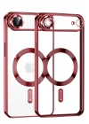 Mey İthalat®   iPhone 17 Air Kross Magneticsafe Kapak - Kırmızı