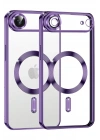Mey İthalat®   iPhone 17 Air Kross Magneticsafe Kapak - Mor