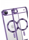 Mey İthalat®   iPhone 17 Air Kross Magneticsafe Kapak - Mor