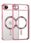 Mey İthalat®   iPhone 17 Air Kross Magneticsafe Kapak - Rose