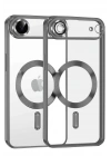 Mey İthalat®   iPhone 17 Air Kross Magneticsafe Kapak - Titan Gri