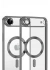 Mey İthalat®   iPhone 17 Air Kross Magneticsafe Kapak - Titan Gri