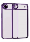 Mey İthalat®   iPhone 17 Air  Lensli Silikon - Açık Mor