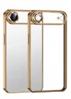 Mey İthalat®   iPhone 17 Air  Lensli Silikon - Çöl Titanyum