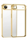 Mey İthalat®   iPhone 17 Air  Lensli Silikon - Gold