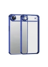 Mey İthalat®   iPhone 17 Air  Lensli Silikon - Lacivert