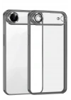 Mey İthalat®   iPhone 17 Air  Lensli Silikon - Titan Gri
