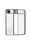 Mey İthalat®   iPhone 17 Air  Lensli Silikon - Titan Gri