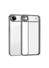 Mey İthalat®   iPhone 17 Air  Lensli Silikon - Titan Gri