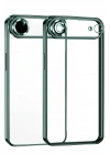 Mey İthalat®   iPhone 17 Air  Lensli Silikon - Yeşil