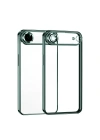 Mey İthalat®   iPhone 17 Air  Lensli Silikon - Yeşil