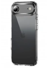 Mey İthalat®   iPhone 17 Air Lüx Şeffaf Silikon - Şeffaf