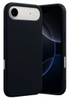Mey İthalat®   iPhone 17 Air Nano içi Kadife Silikon - Siyah