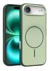 Mey İthalat®   iPhone 17 Air Neva Magsafe Kapak - Koyu Yeşil