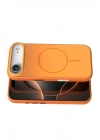 Mey İthalat®   iPhone 17 Air Neva Magsafe Kapak - Turuncu