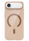 Mey İthalat®   iPhone 17 Air PC Blank Magsafe Kapak - Çöl Titanyum