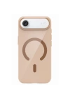 Mey İthalat®   iPhone 17 Air PC Blank Magsafe Kapak - Çöl Titanyum