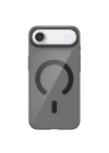 Mey İthalat®   iPhone 17 Air PC Blank Magsafe Kapak - Siyah