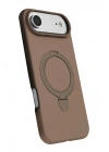 Mey İthalat®   iPhone 17 Air Regal Magsafe Standlı Kapak - Çöl Titanyum