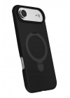 Mey İthalat®   iPhone 17 Air Regal Magsafe Standlı Kapak - Siyah