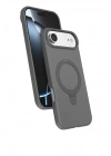 Mey İthalat®   iPhone 17 Air Regal Magsafe Standlı Kapak - Titan Gri